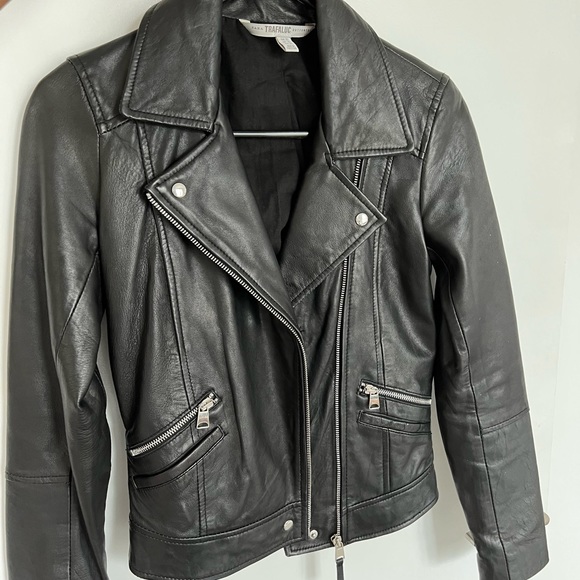 ZARA leather jacket - like new!! - Picture 1 of 7